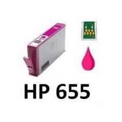   HP 655 XL Magenta  prémium utángyártott legújabb chipes tintapatron (600old.), CZ111