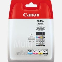   Canon CLI-581 eredeti patron csomag ( fekete, cyan, magenta, sárga) Multipack