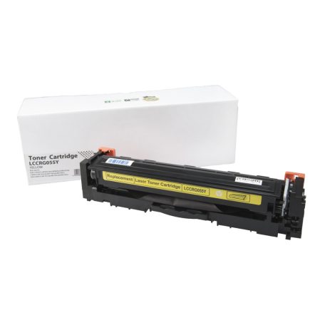 Canon CRG-055 prémium chipes toner yellow-sárga (CRG055) 