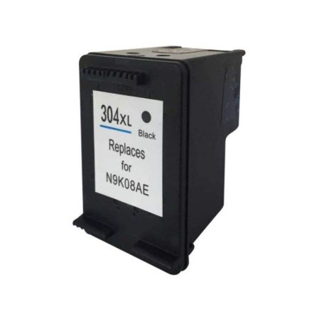 HP 304 XL FEKETE (N9K08AE)  utángyártott tintapatron, patron (304XL)