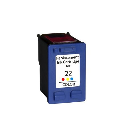 HP 22 XL C9352A/C9352CE XL kapacitású színes-color prémium utángyártott tintapatron, patron - hewlett packard