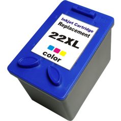   HP 22 XL C9352A/C9352CE XL kapacitású színes-color prémium utángyártott tintapatron, patron - hewlett packard