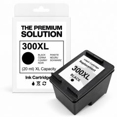   HP 300 XL / CC640EE / CC641EE XL kapacitású fekete-black prémium utángyártott tintapatron, patron - hewlett packard (300XL)