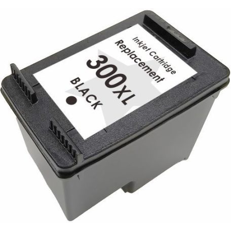 HP 300 XL / CC640EE / CC641EE XL kapacitású fekete-black prémium utángyártott tintapatron, patron - hewlett packard (300XL)