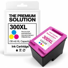   HP 300 XL / CC644EE / CC643EE XL kapacitású színes-color prémium utángyártott tintapatron, patron - hewlett packard (300XL)
