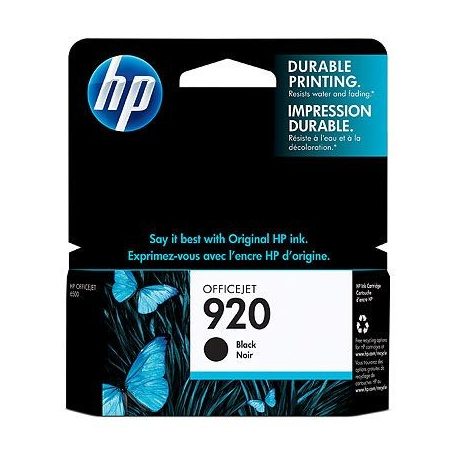 HP CD971AE, 920 (Bk, fekete) tintapatron