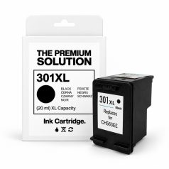   HP 301 XL / CH563EE / CH561EE fekete-black  prémium utángyártott tintapatron, patron - hewlett packard (301XL)