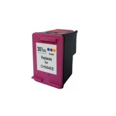   HP 301 XL / CH564EE / CH562EE XL kapacitású színes- color prémium utángyártott tintapatron, patron - hewlett packard (301XL)