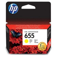 HP CZ112, 655 Y. (sárga) tintapatron