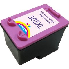   HP 305 XL / 3YM63AE szines-color  prémium utángyártott tintapatron, patron - hewlett packard (305XL)