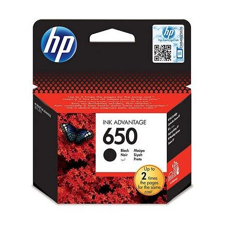 HP CZ101, 650  Bk. (fekete) tintapatron