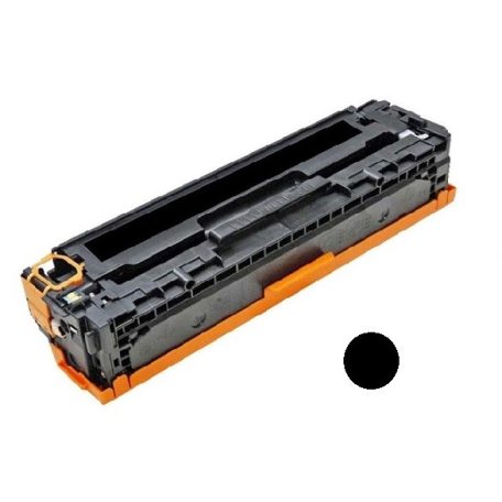 HP CC530A utángyártott prémium toner, black-fekete (Color Laserjet CP2025, CM2320)